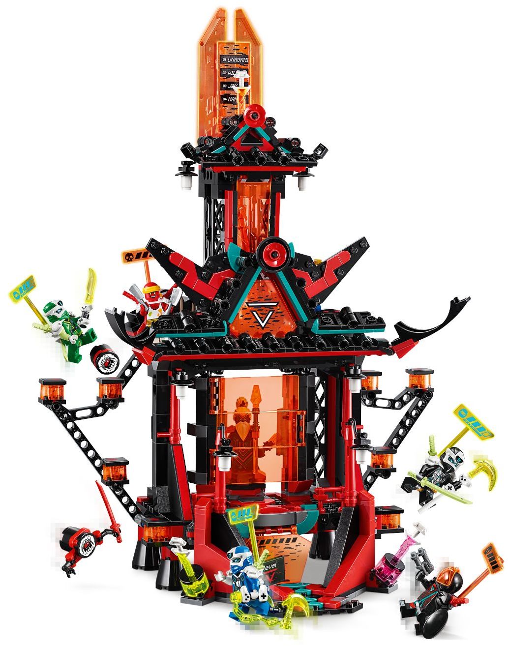 LEGO 71712 Empire Temple of Madness - NINJAGO Temple Set
