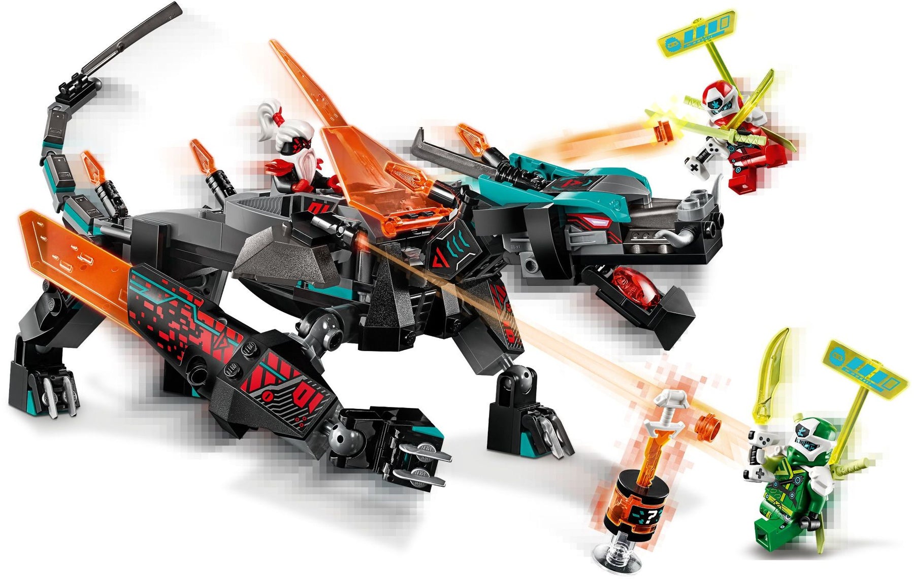 LEGO 71713 Empire Dragon: NINJAGO Mech Dragon Toy - SuperSaverAU - view 2