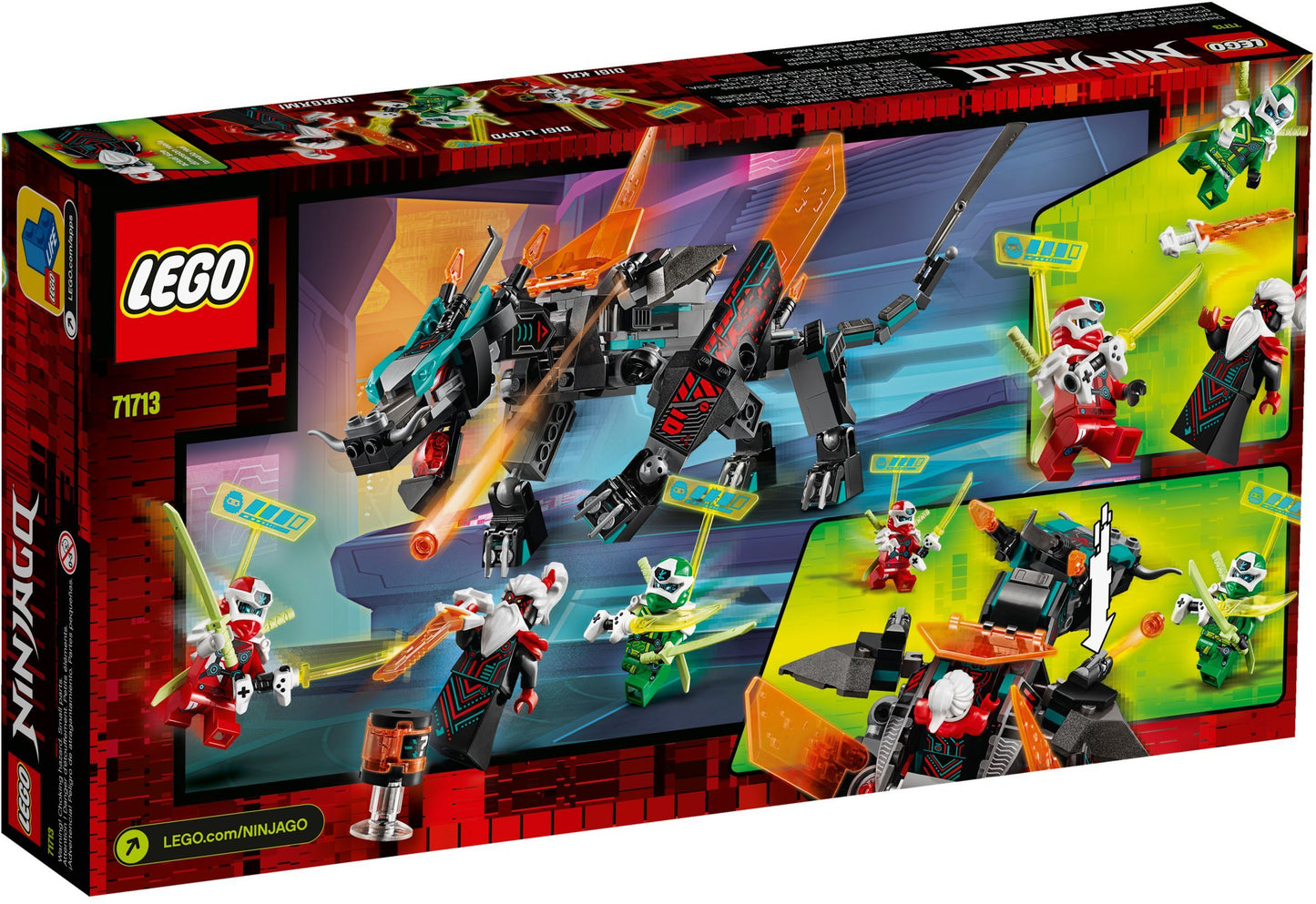 LEGO 71713 Empire Dragon: NINJAGO Mech Dragon Toy