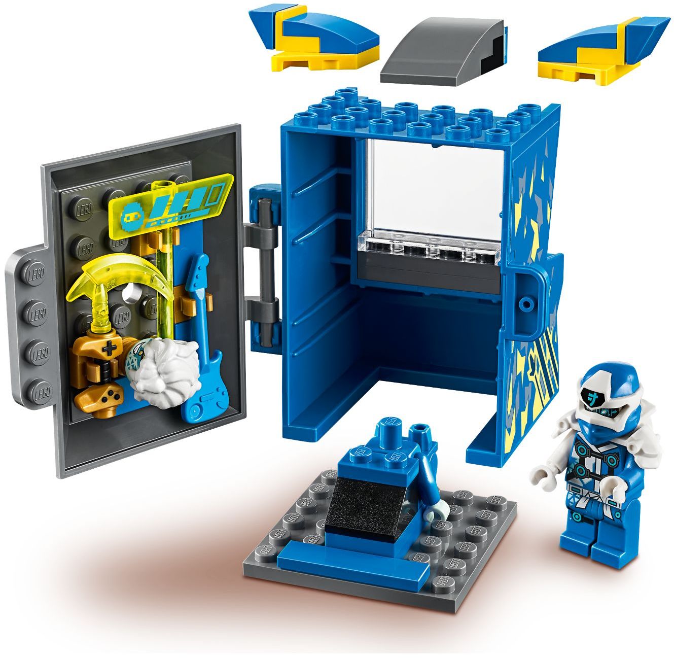 LEGO 71715 Jay Avatar Arcade Pod - NINJAGO Prime Empire Minifigures - SuperSaverAU - view 3