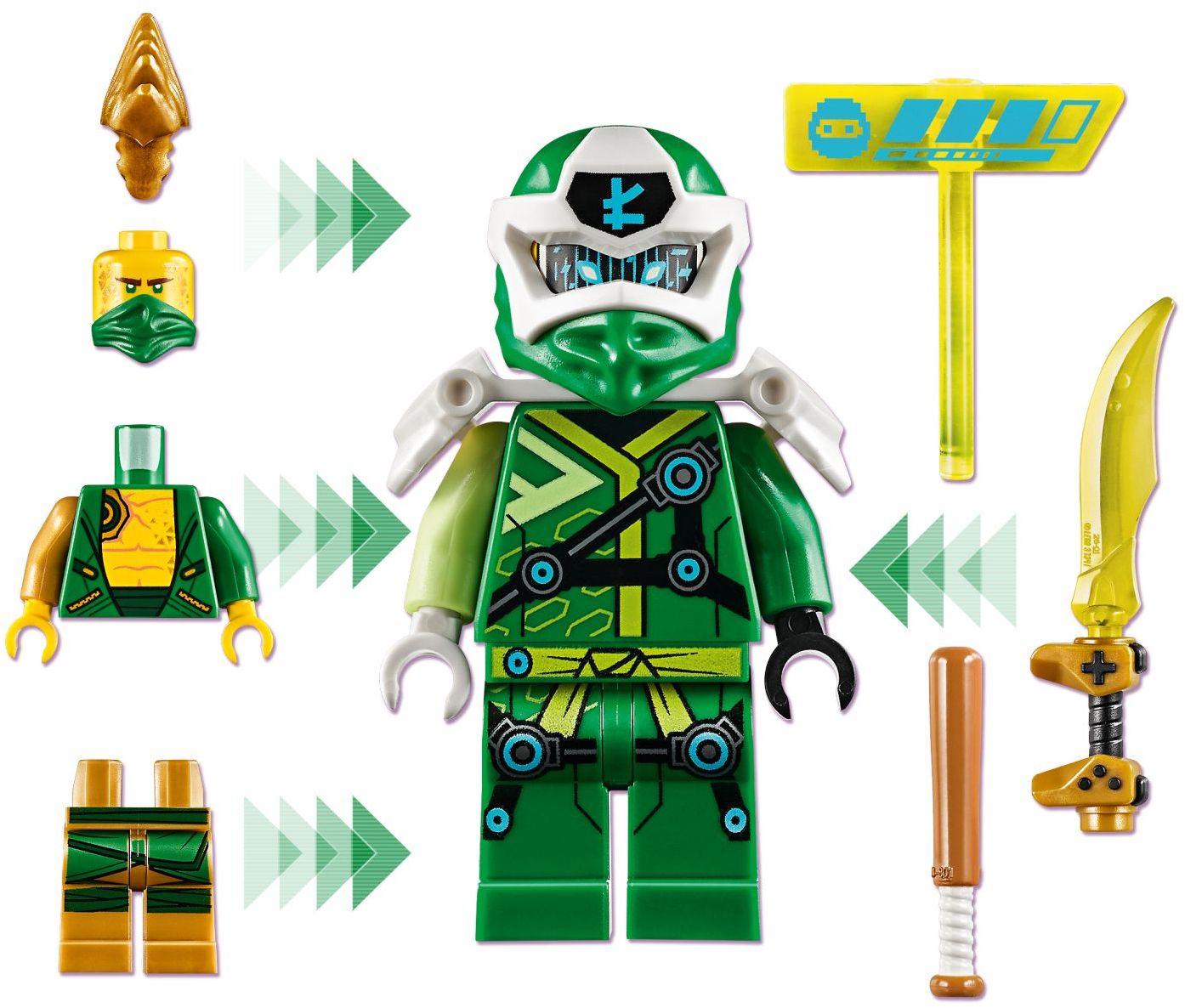 LEGO 71716 Lloyd Avatar - Arcade Pod & Minifigures