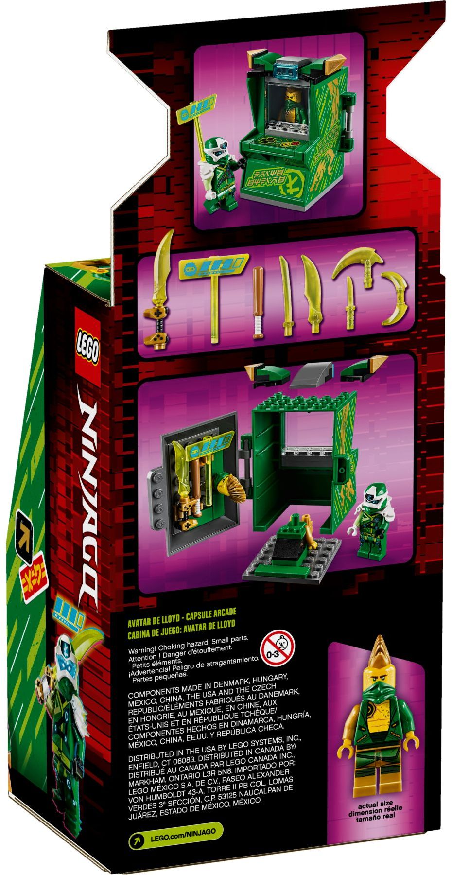 LEGO 71716 Lloyd Avatar - Arcade Pod & Minifigures - SuperSaverAU - view 4