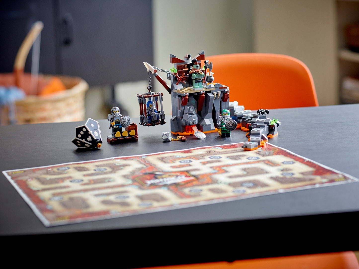 LEGO 71717 NINJAGO Skull Dungeons Board Game & Playset