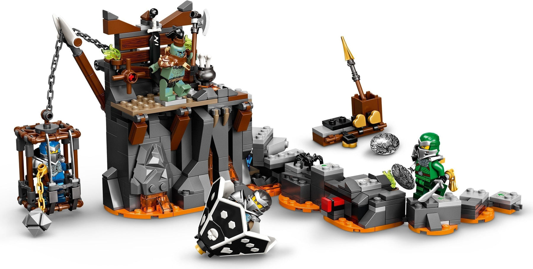 LEGO 71717 NINJAGO Skull Dungeons Board Game & Playset - SuperSaverAU - view 5