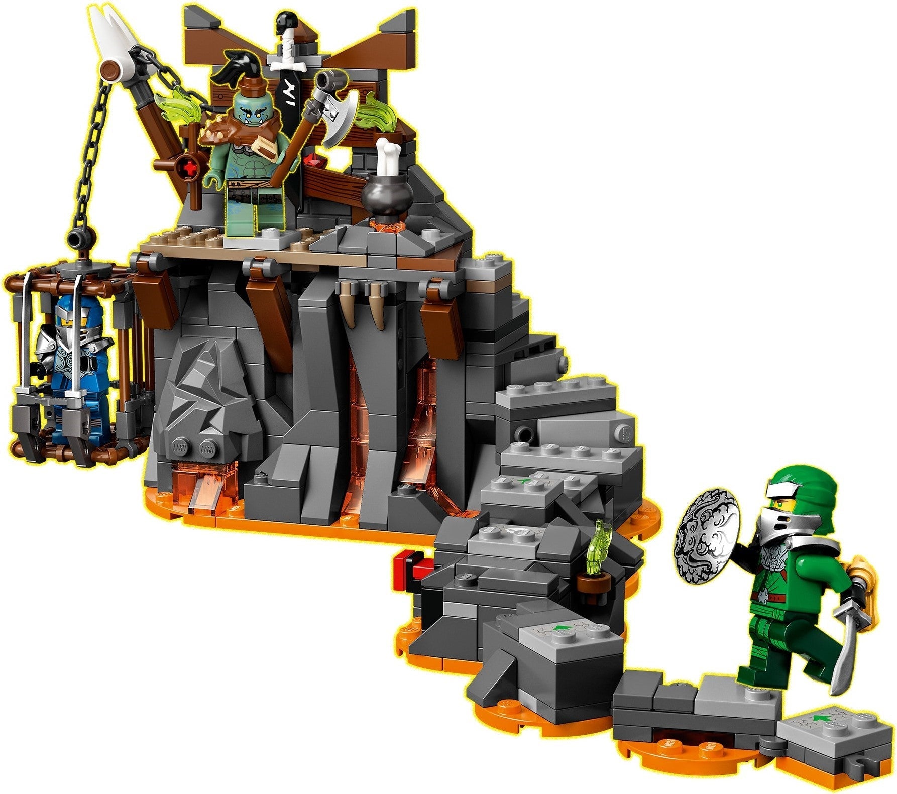 LEGO 71717 NINJAGO Skull Dungeons Board Game & Playset - SuperSaverAU - view 6