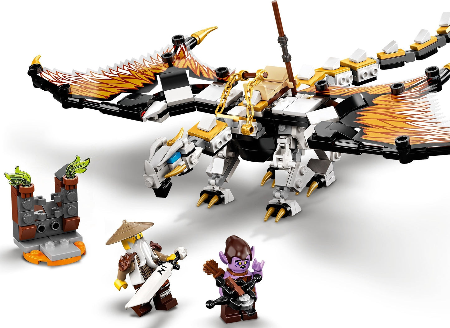 LEGO 71718 Wu's Battle Dragon: NINJAGO Dragon Toy with Minifigures