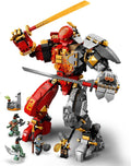 LEGO 71720 Fire Stone Mech Ninja Toy with 5 Minifigures - SuperSaverAU - view 5