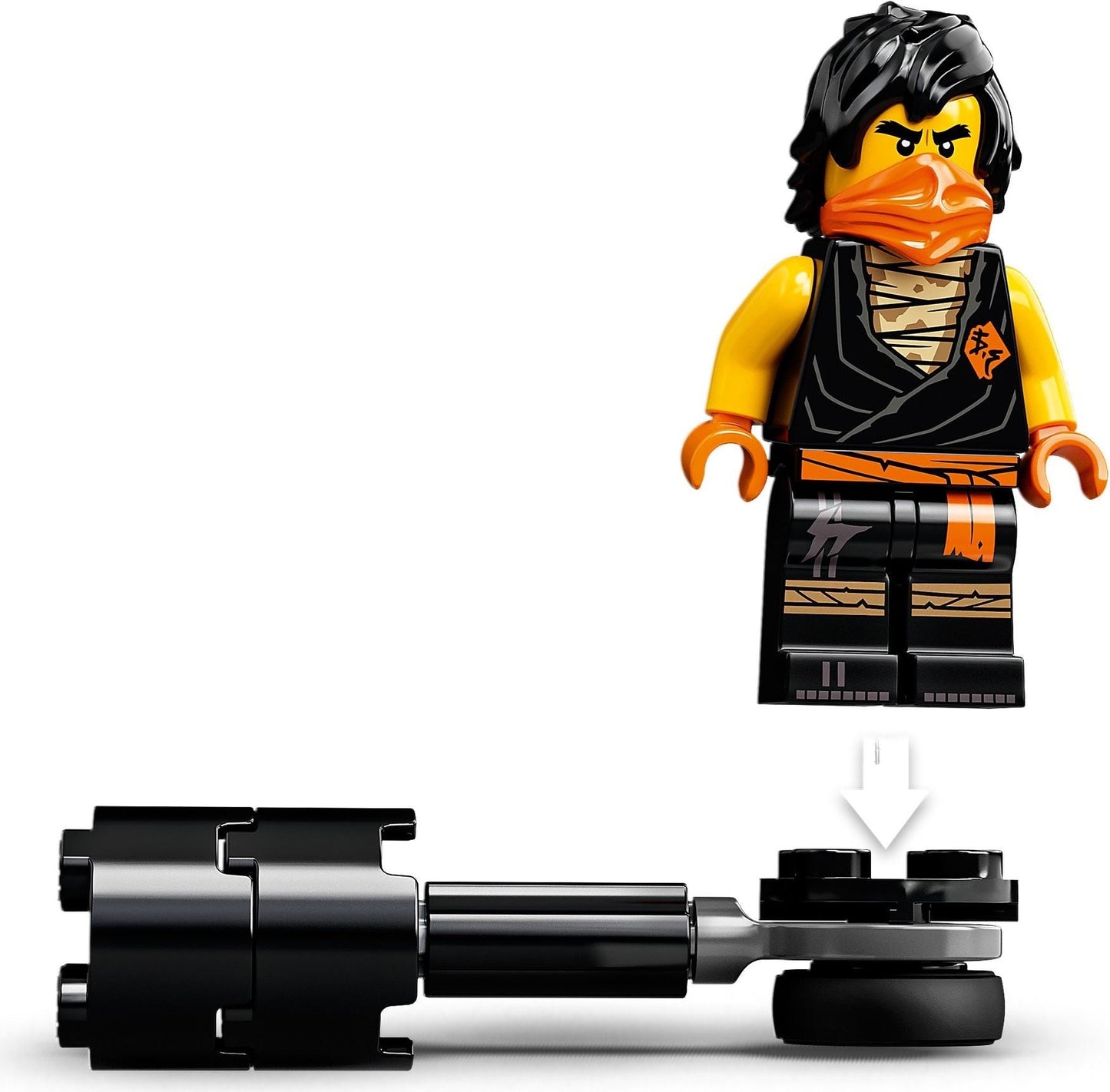 LEGO 71733 Cole vs. Ghost Warrior Epic Battle Set