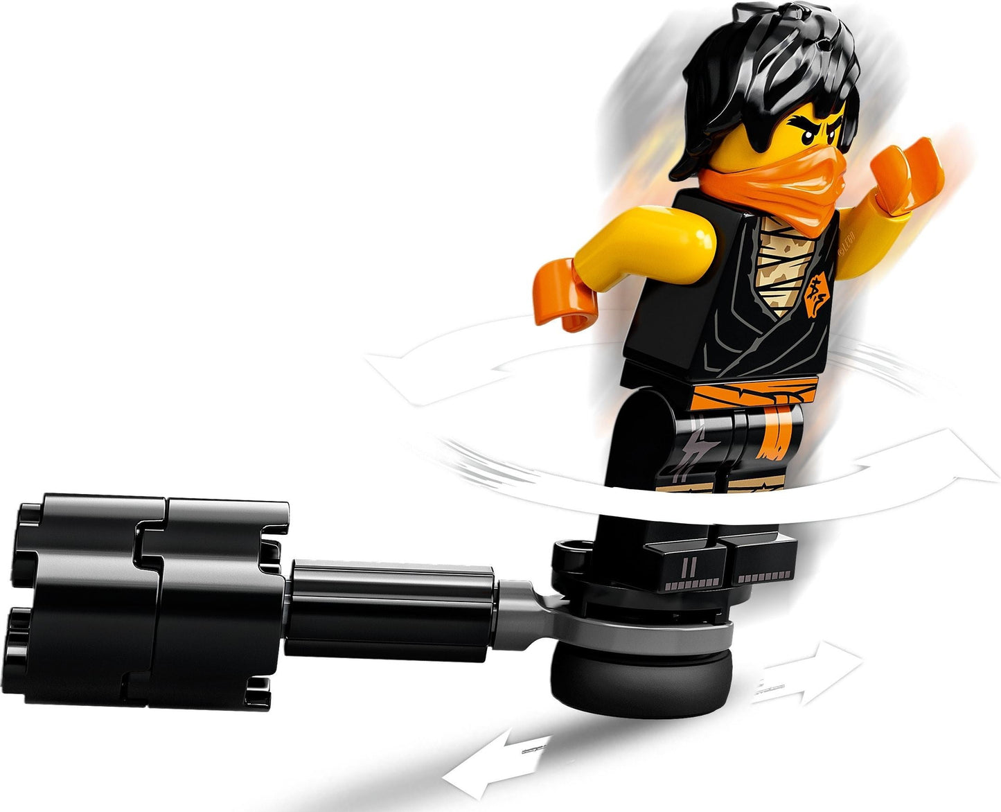 LEGO 71733 Cole vs. Ghost Warrior Epic Battle Set