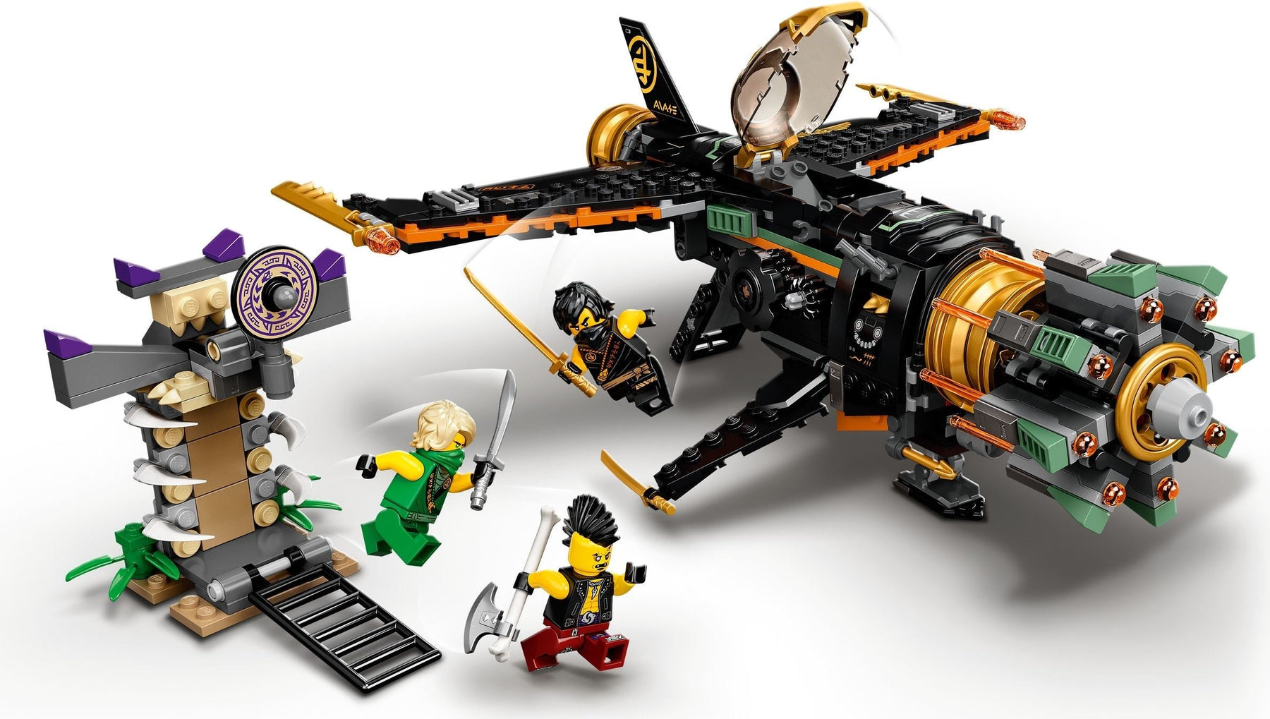 Lego Ninjago 71736 Boulder Blaster- Auzzi Store