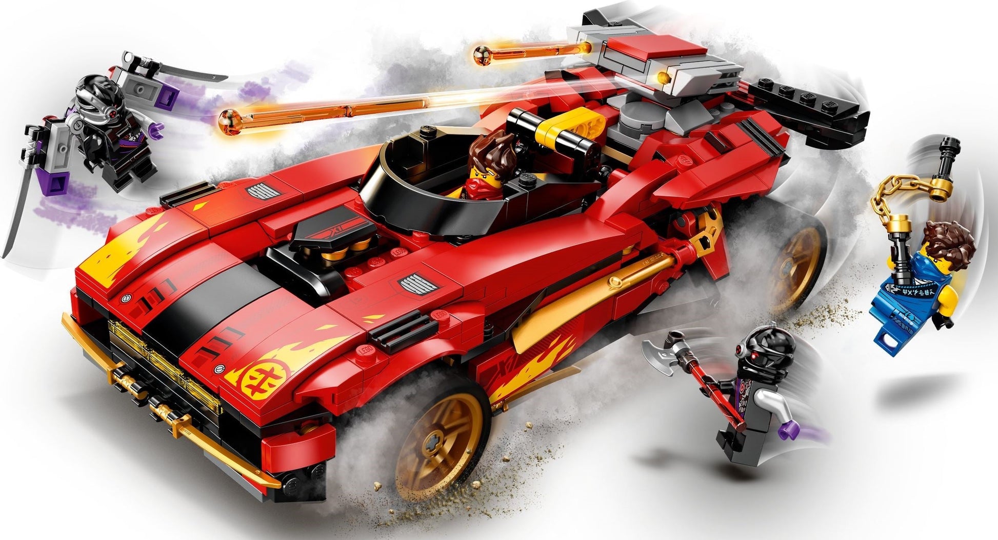 Lego Ninjago 71737 X-1 Ninja Charger- Auzzi Store