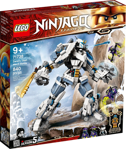 LEGO Ninjago - Zane’s Titan Mech Battle 71738 - SuperSaverAU - view 1