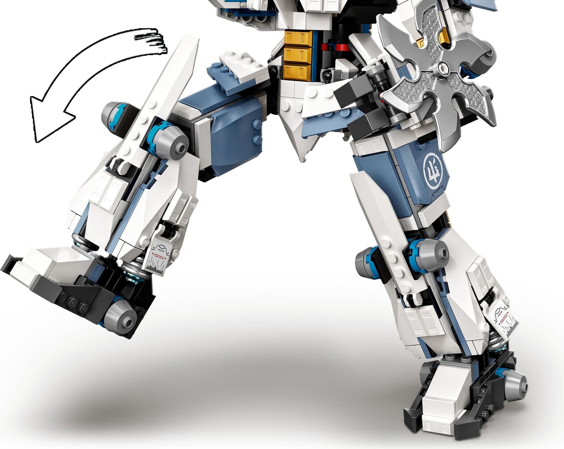 LEGO Ninjago - Zane’s Titan Mech Battle 71738 - SuperSaverAU - view 6
