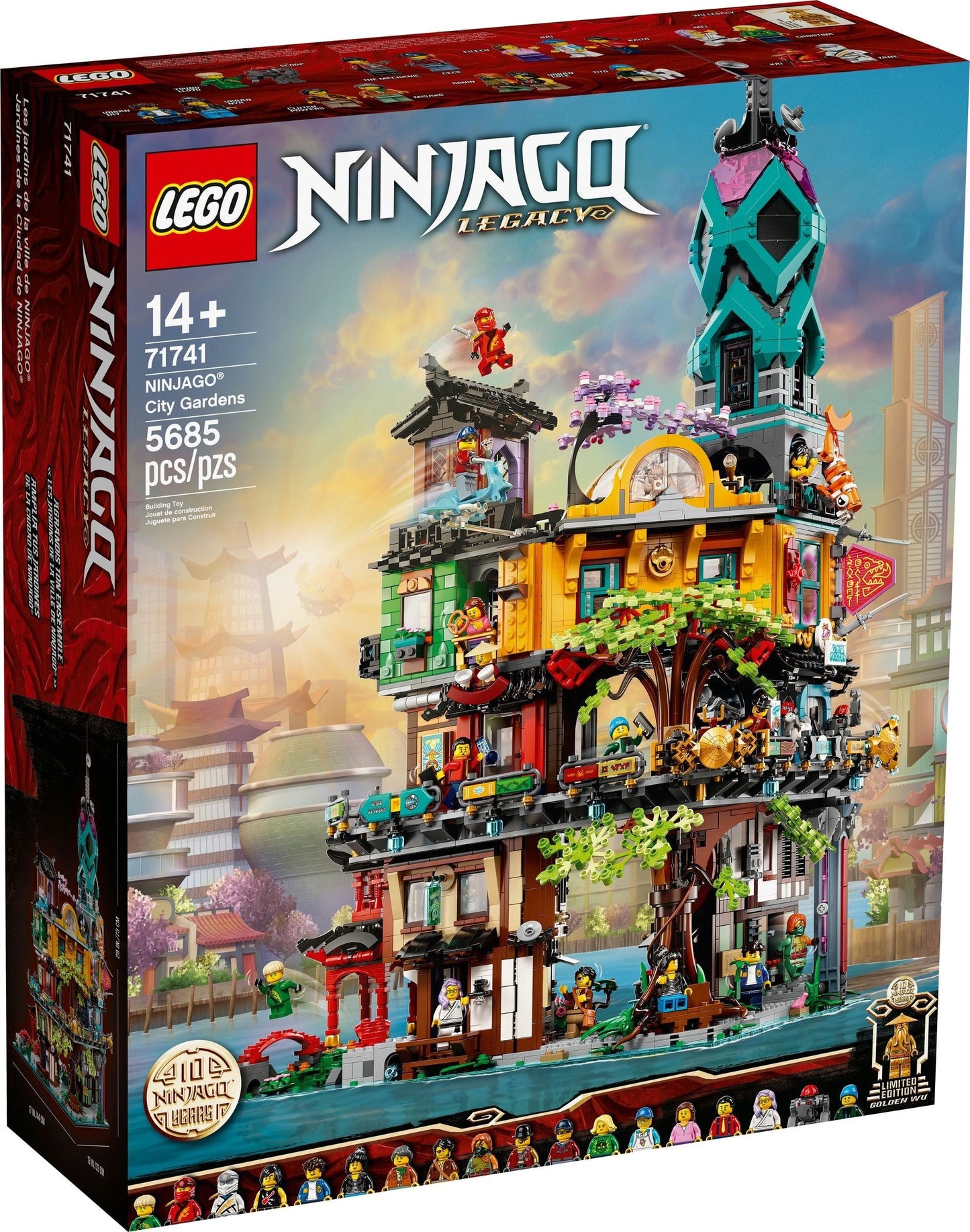 LEGO 71741 NINJAGO City Gardens