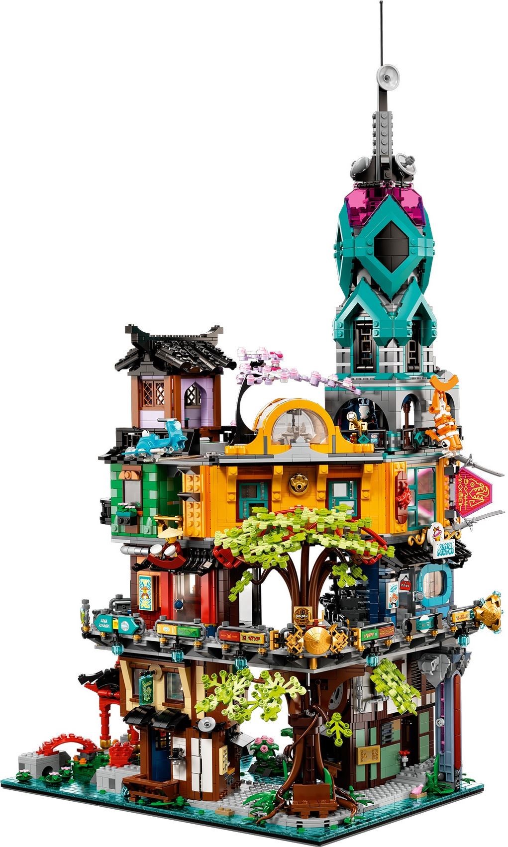 LEGO 71741 NINJAGO City Gardens - SuperSaverAU - view 5