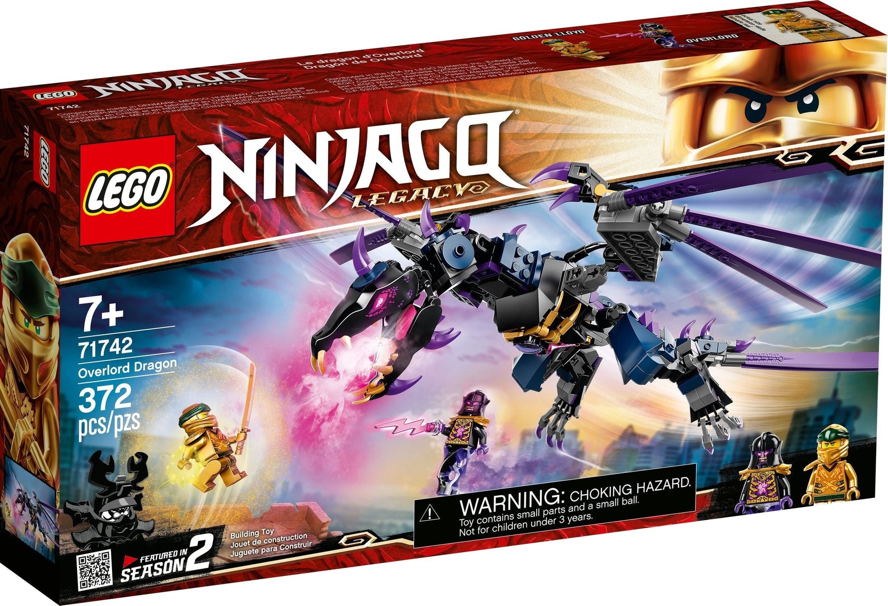 LEGO 71742 NINJAGO Overlord Dragon - SuperSaverAU - view 1