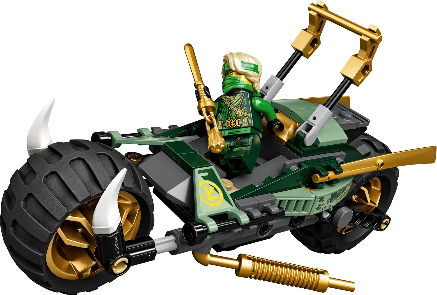 LEGO 71745 Lloyd's Jungle Chopper Bike NINJAGO 2-in-1 Playset