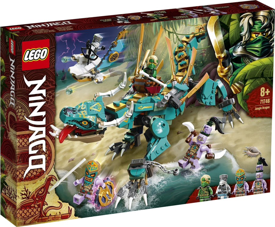 LEGO 71746 NINJAGO Jungle Dragon Playset - SuperSaverAU - view 1