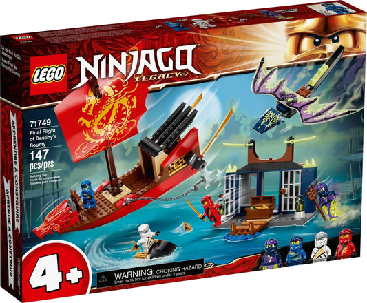 LEGO Ninjago Series 71749 Final Flight of Destiny's Bounty- Auzzi Store