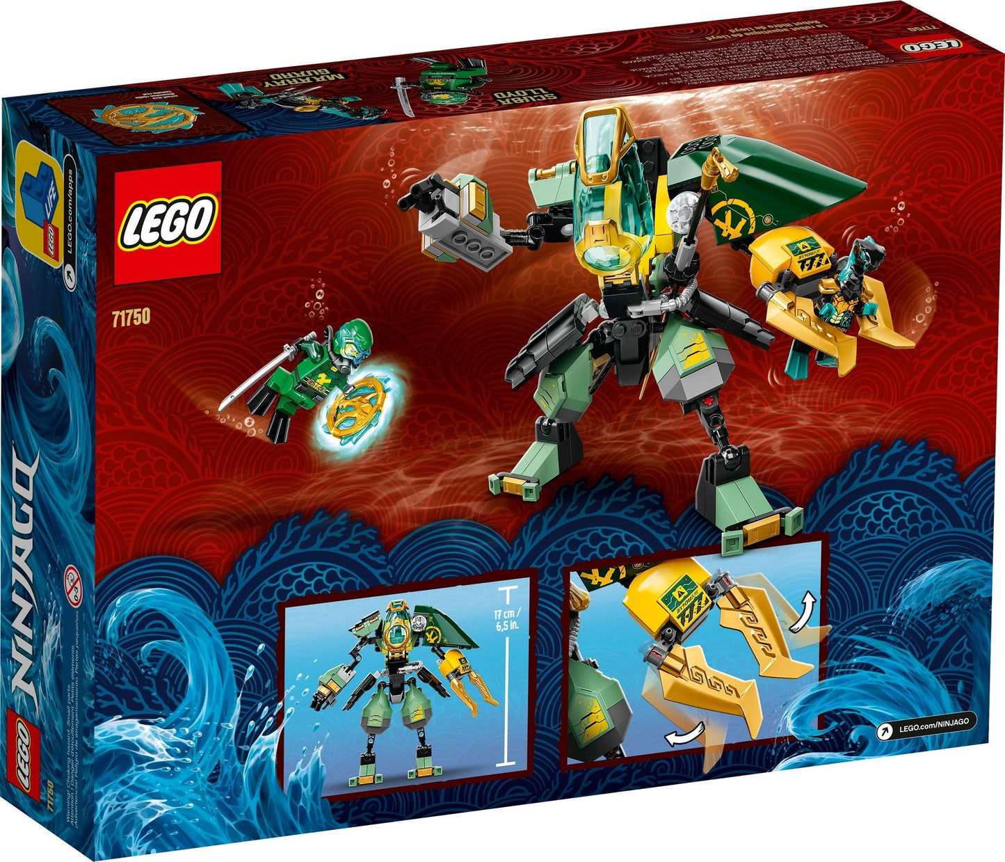 Lego Ninjago 71750 Lloyd's Hydro Mech- Auzzi Store