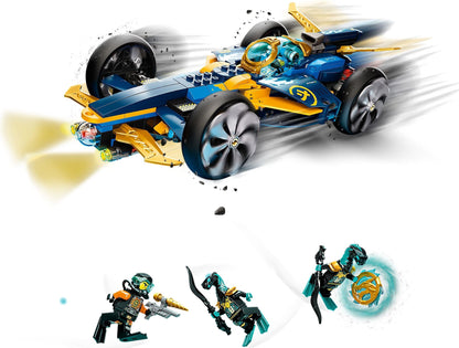 LEGO 71752 NINJAGO Ninja Sub Speeder Car Toy