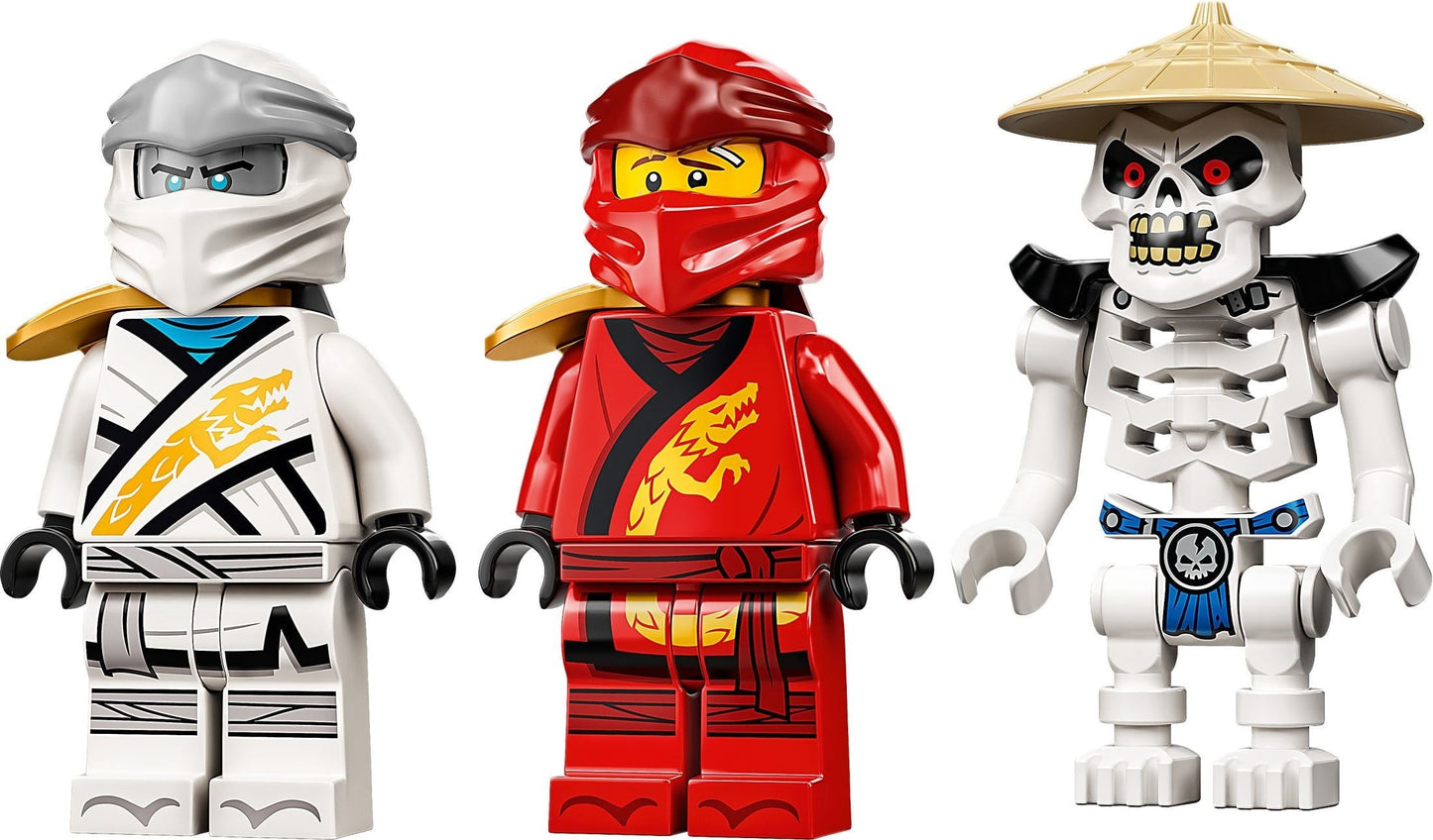 Lego 71753 NINJAGO Fire Dragon Attack Legacy Kai, Zane
