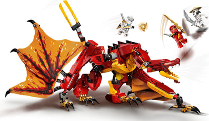 Lego 71753 NINJAGO Fire Dragon Attack Legacy Kai, Zane