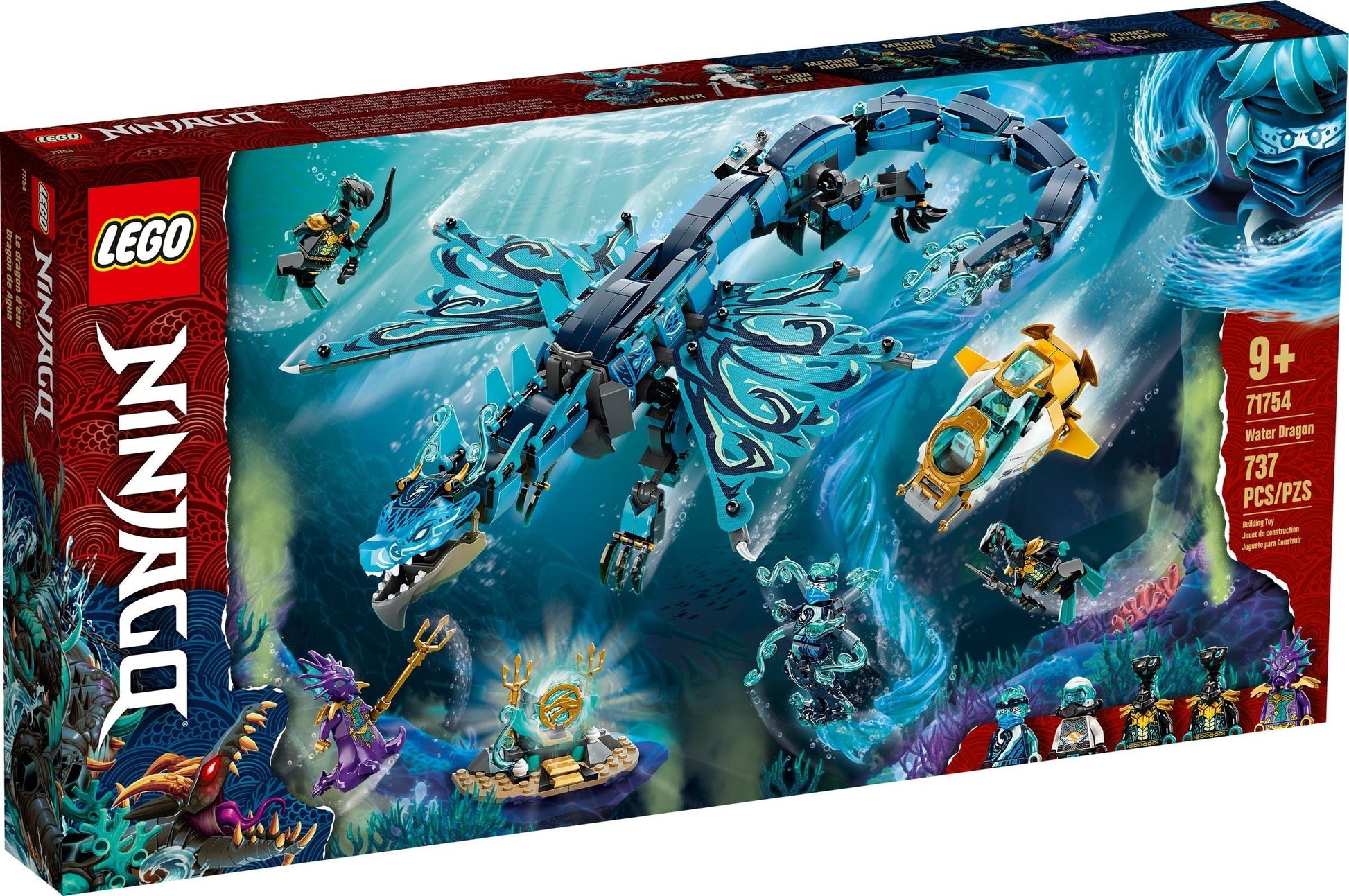 LEGO Ninjago Series 71754 Water Dragon- Auzzi Store