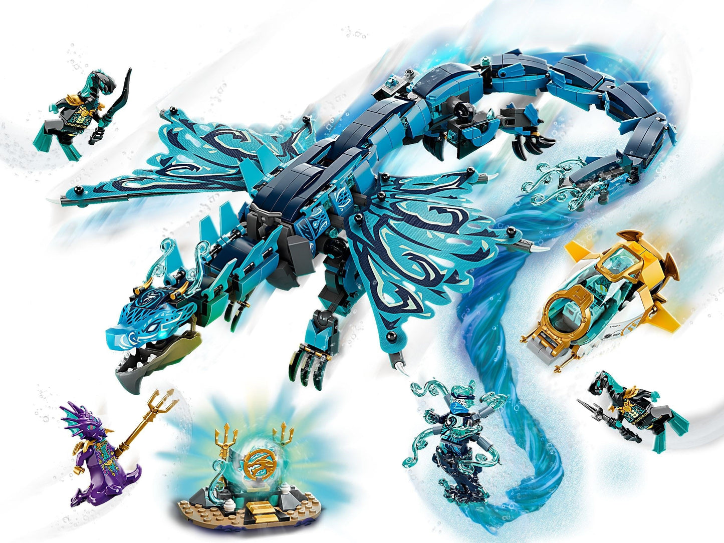 LEGO Ninjago Series 71754 Water Dragon- Auzzi Store