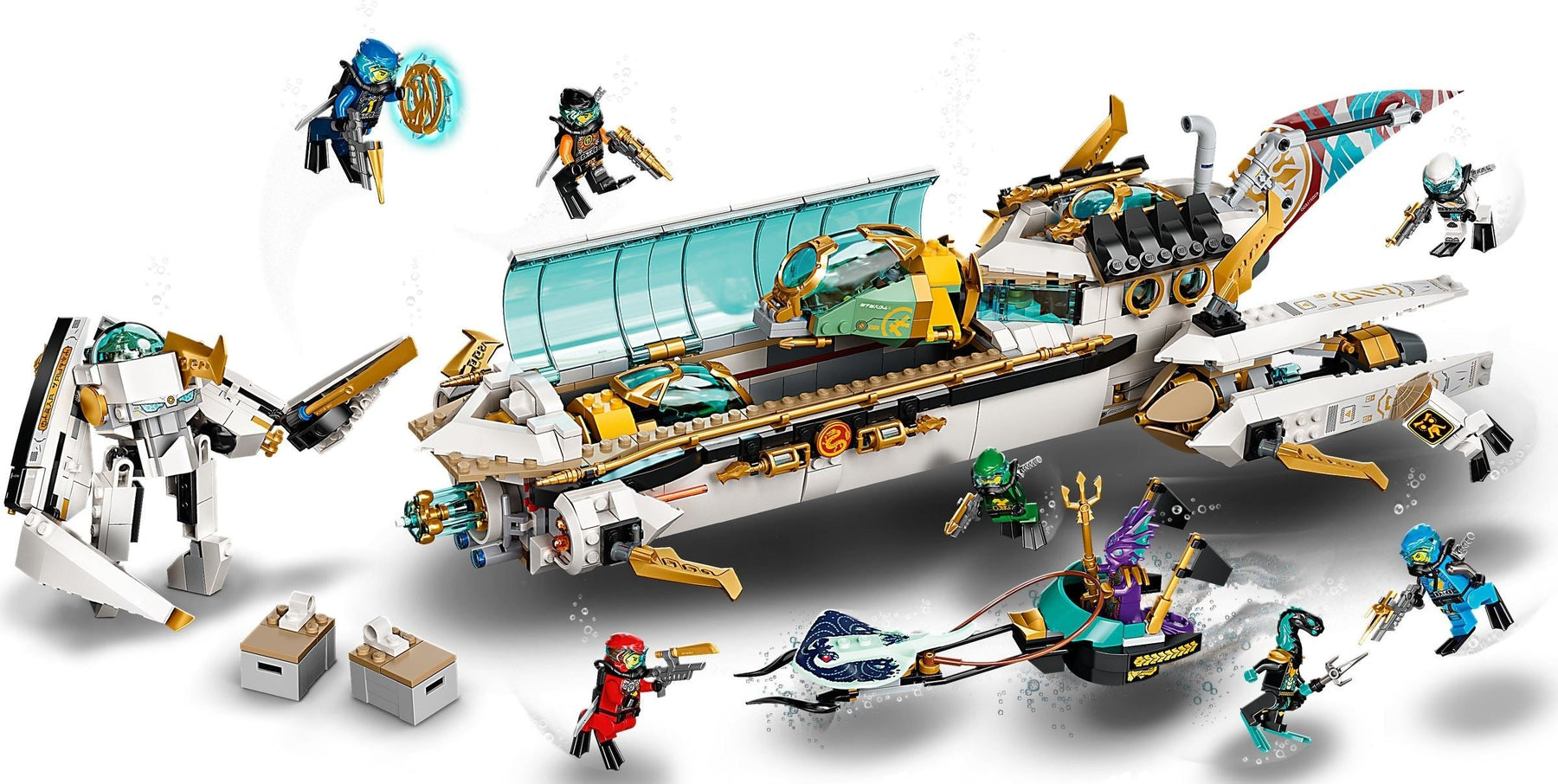 LEGO NINJAGO 71756 Hydro Bounty - SuperSaverAU - view 5