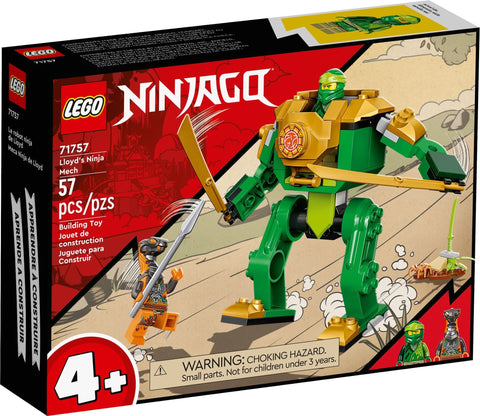 LEGO 71757 Lloyd's Ninja Mech - Buildable Action Toy for Kids 4+ - SuperSaverAU - view 1