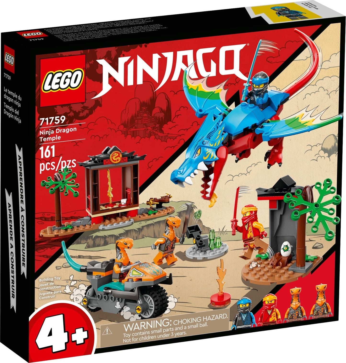 LEGO 71759 Ninja Dragon Temple 4+ Building Set