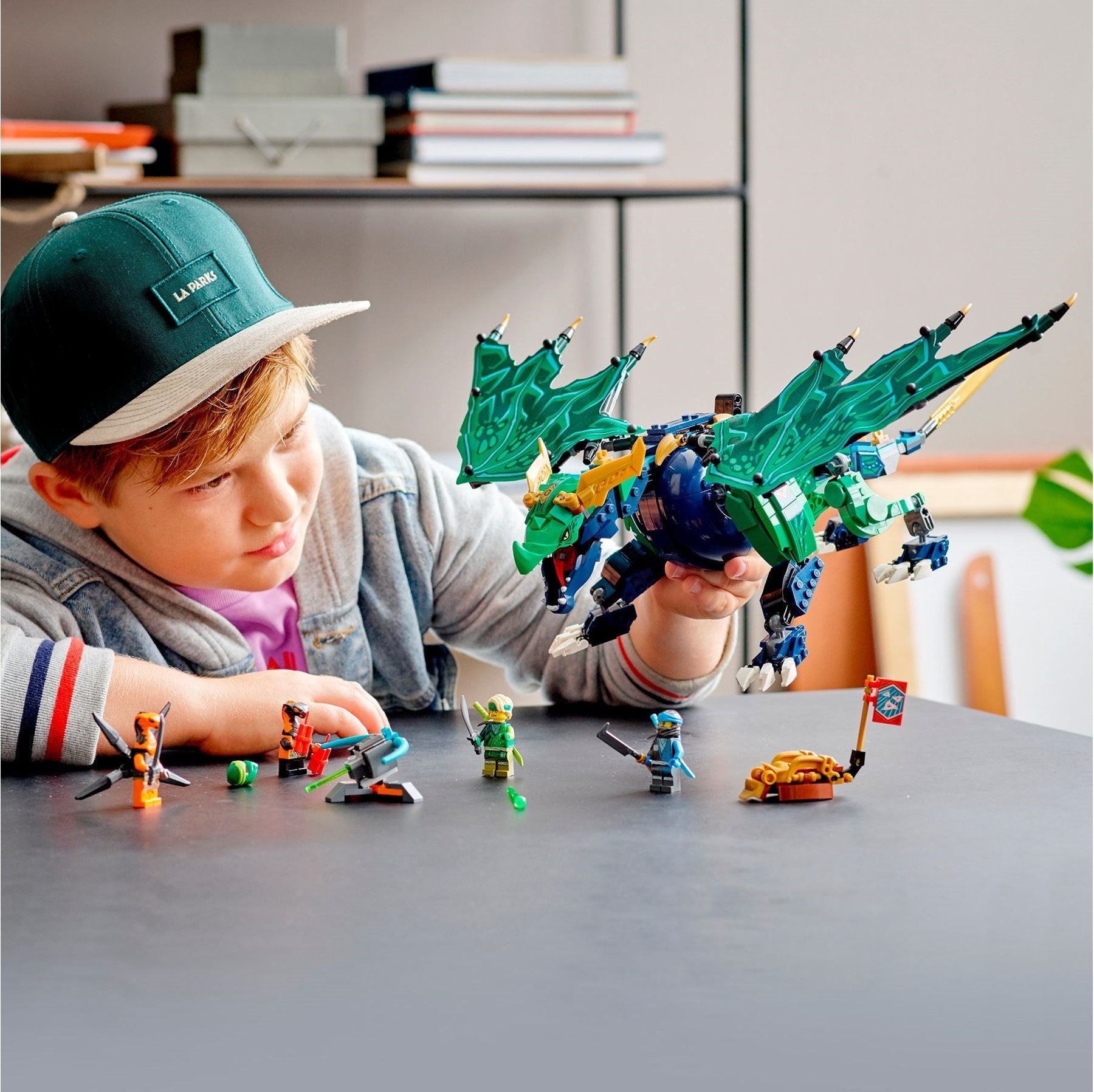 LEGO 71766 Ninjago Lloyd’s Legendary Dragon - Lloyd- Auzzi Store