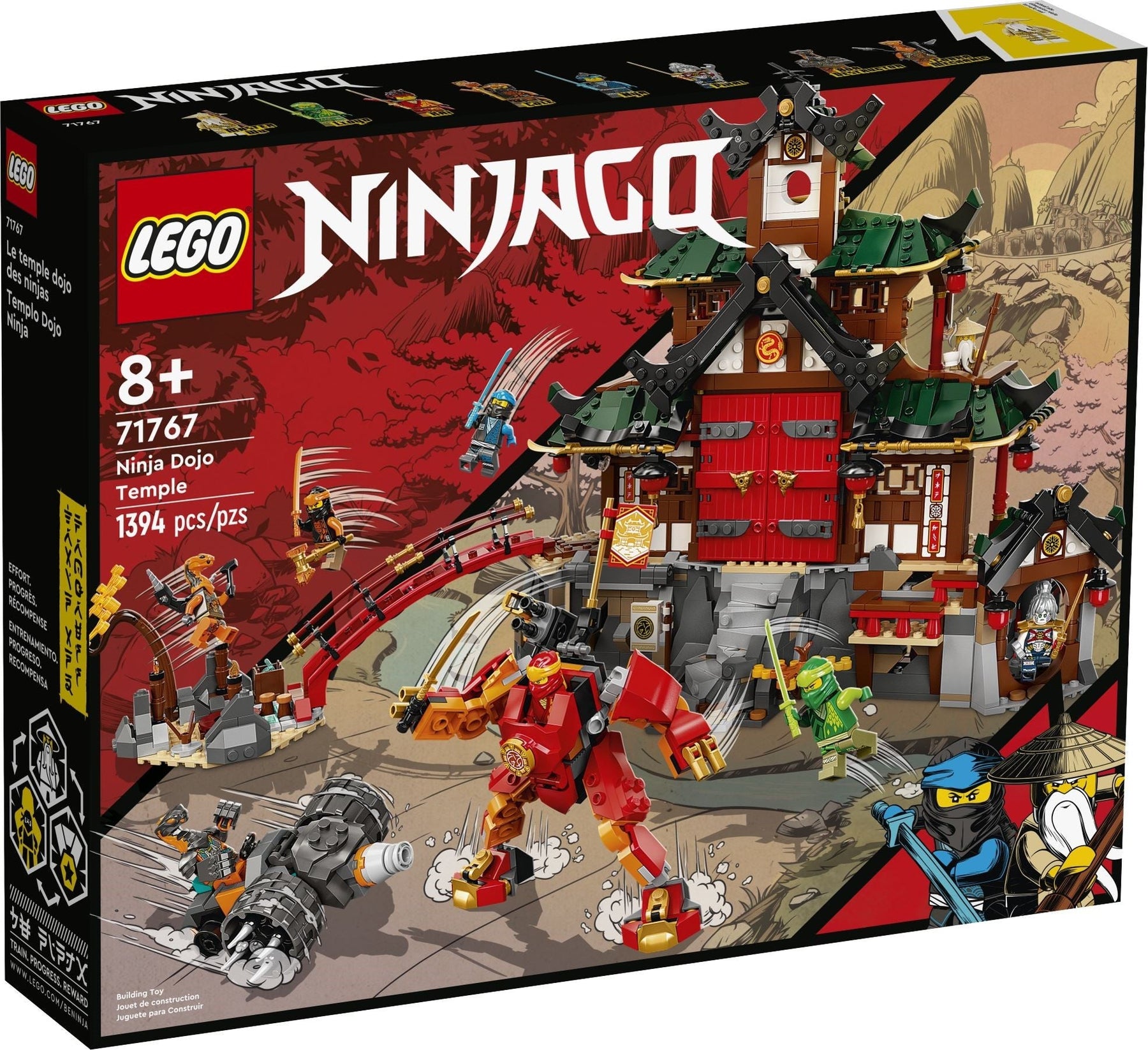 Lego Ninjago 71767 Ninja Dojo Temple - SuperSaverAU - view 1