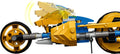 Lego Ninjago 71768 Jay's Golden Dragon Moto Jet- Auzzi Store