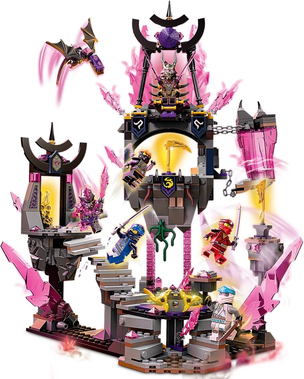 LEGO 71771 Crystal King Temple NINJAGO Playset - SuperSaverAU - view 3