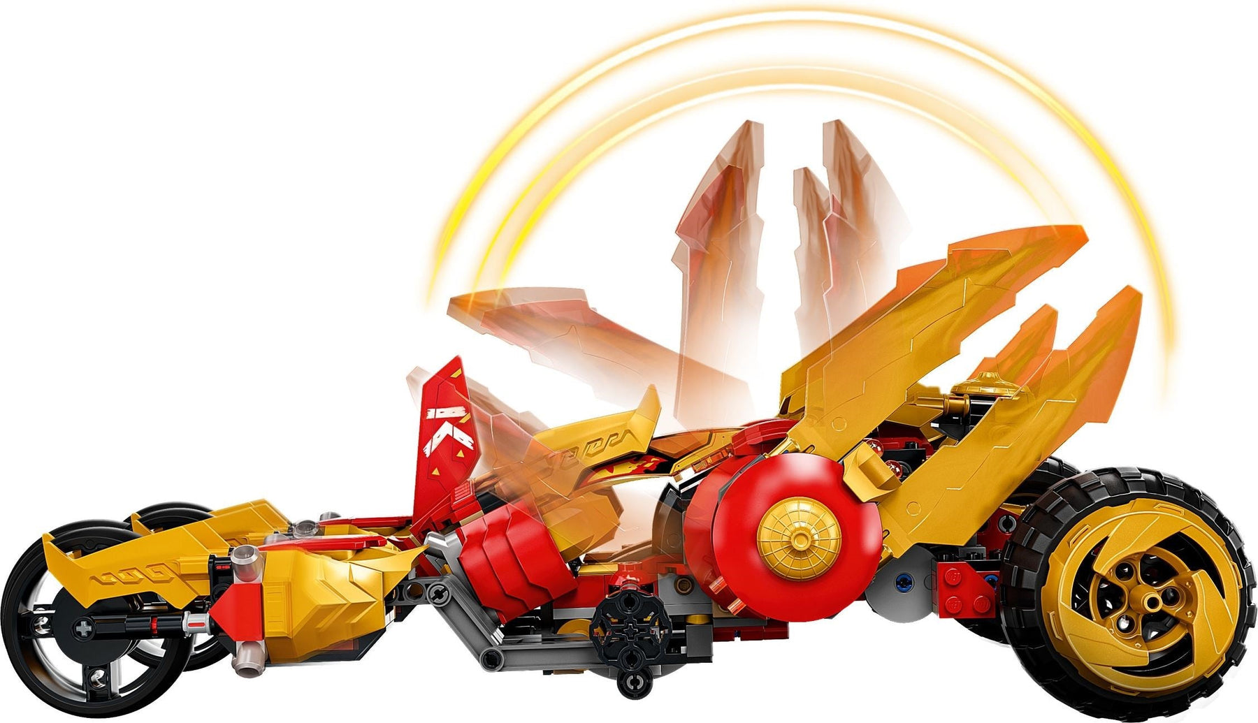 LEGO NINJAGO Kai Golden Dragon Raider SET 71773 - SuperSaverAU - view 4