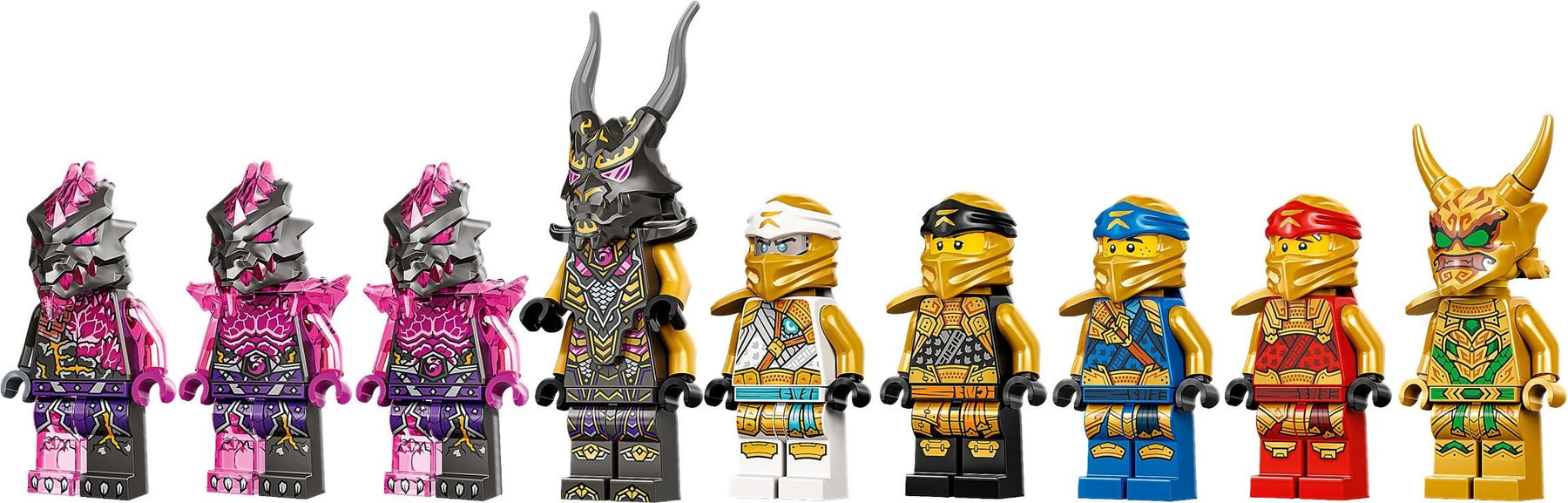 LEGO 71774 Lloyd's Golden Ultra Dragon NINJAGO Set - SuperSaverAU - view 6