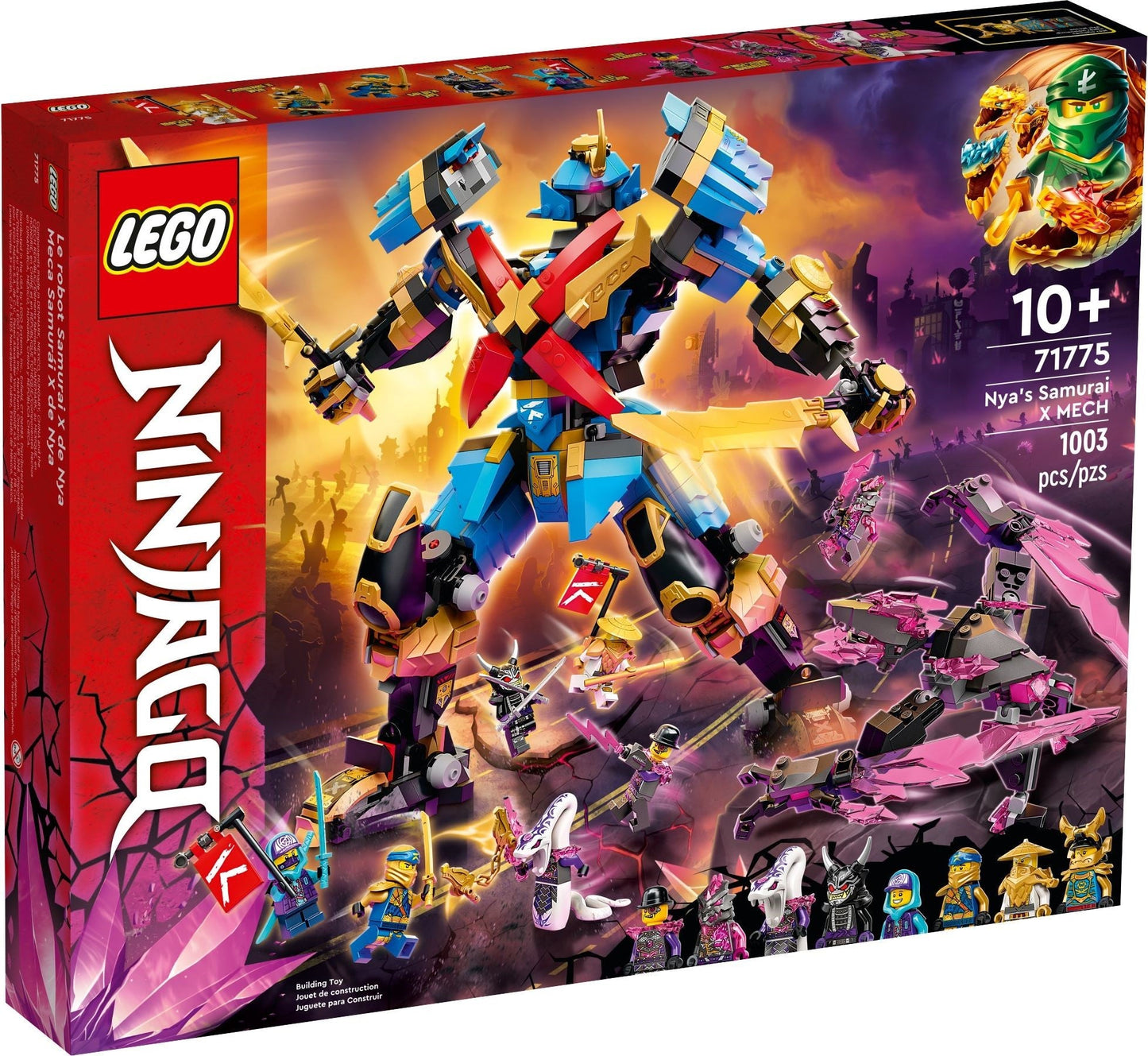 LEGO 71775 Nya's Samurai X MECH - NINJAGO Mech & Minifigures