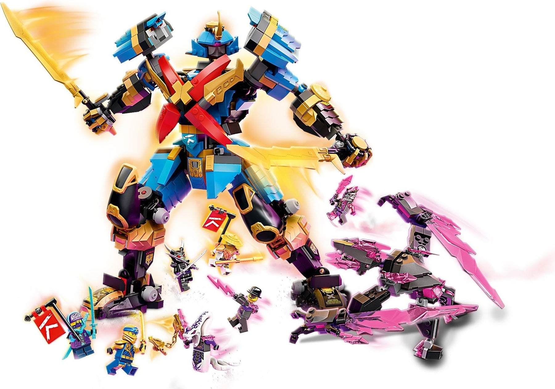 LEGO 71775 Nya's Samurai X MECH - NINJAGO Mech & Minifigures - SuperSaverAU - view 2