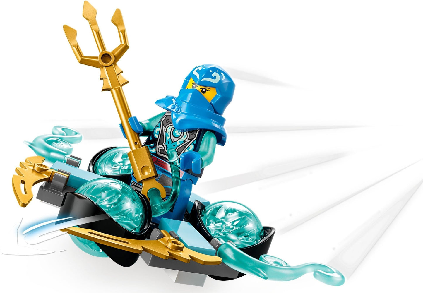 LEGO 71778 Nya's Dragon Power Spinjitzu Drift – NINJAGO Spinning Action Set