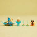 LEGO 71778 Nya's Dragon Power Spinjitzu Drift – NINJAGO Spinning Action Set - SuperSaverAU - view 6