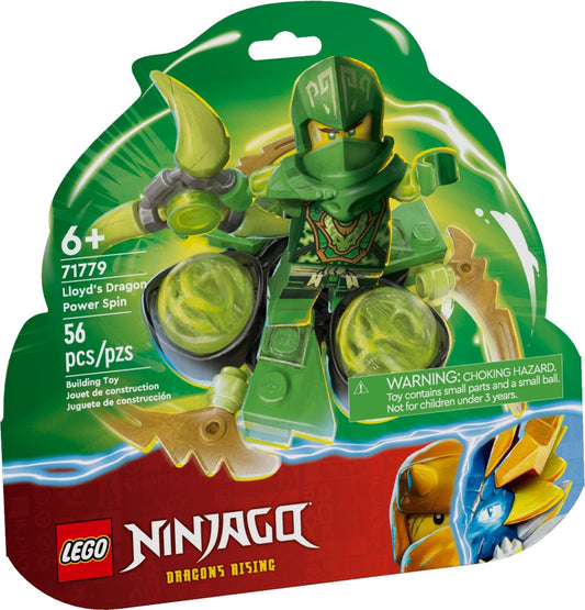LEGO Ninjago Series 71779 Lloyd's Dragon Power Spinjitzu Spin- Auzzi Store