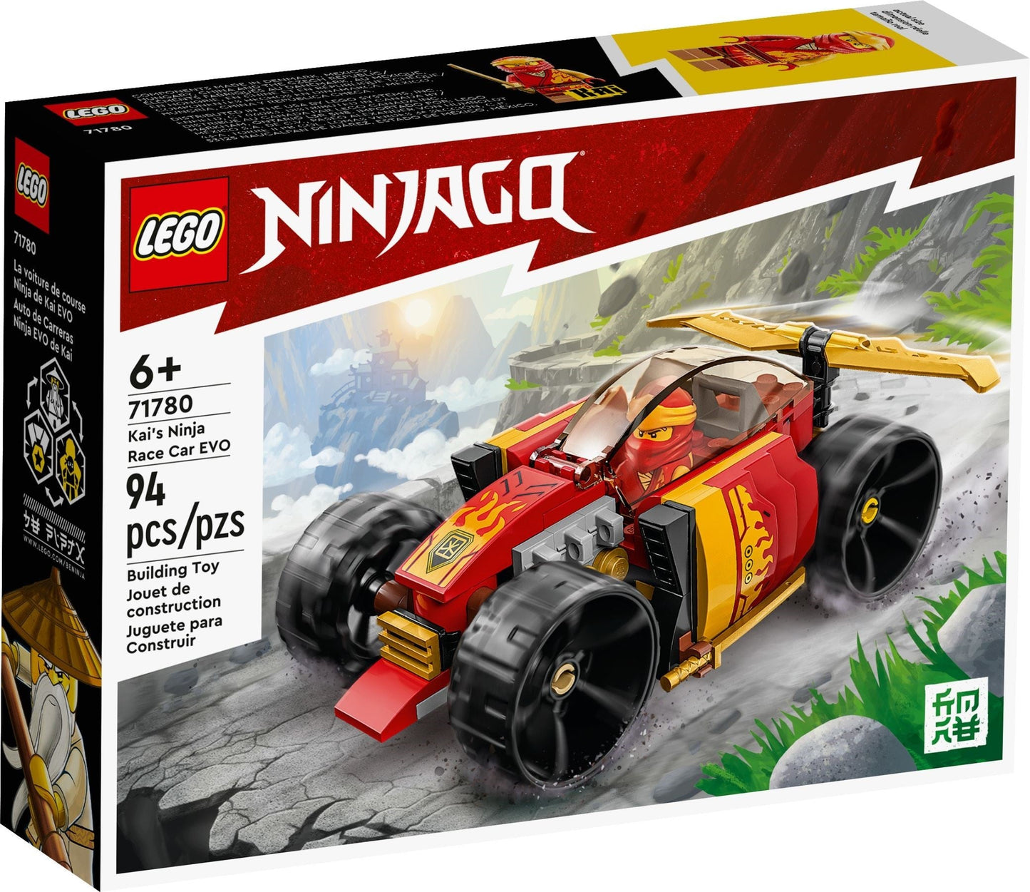 LEGO Ninjago Series 71780 Kai's Ninja Race Car EVO- Auzzi Store