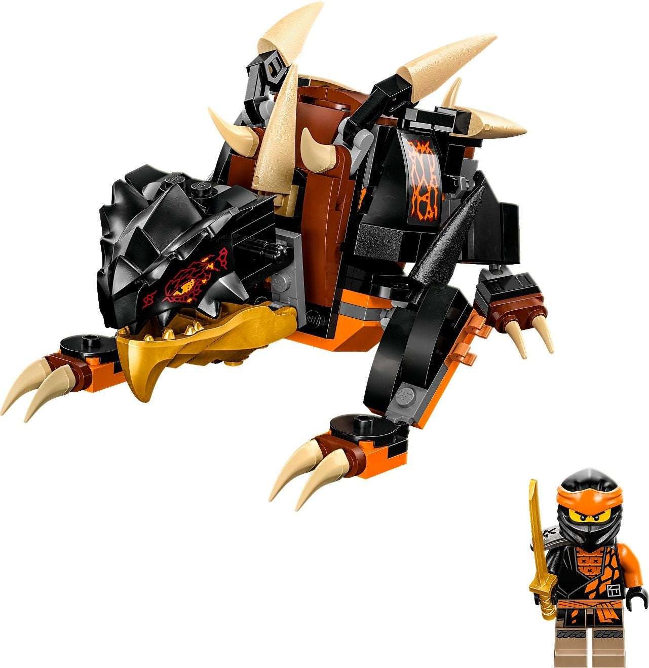 LEGO Ninjago Series 71782 Cole's Earth Dragon EVO- Auzzi Store