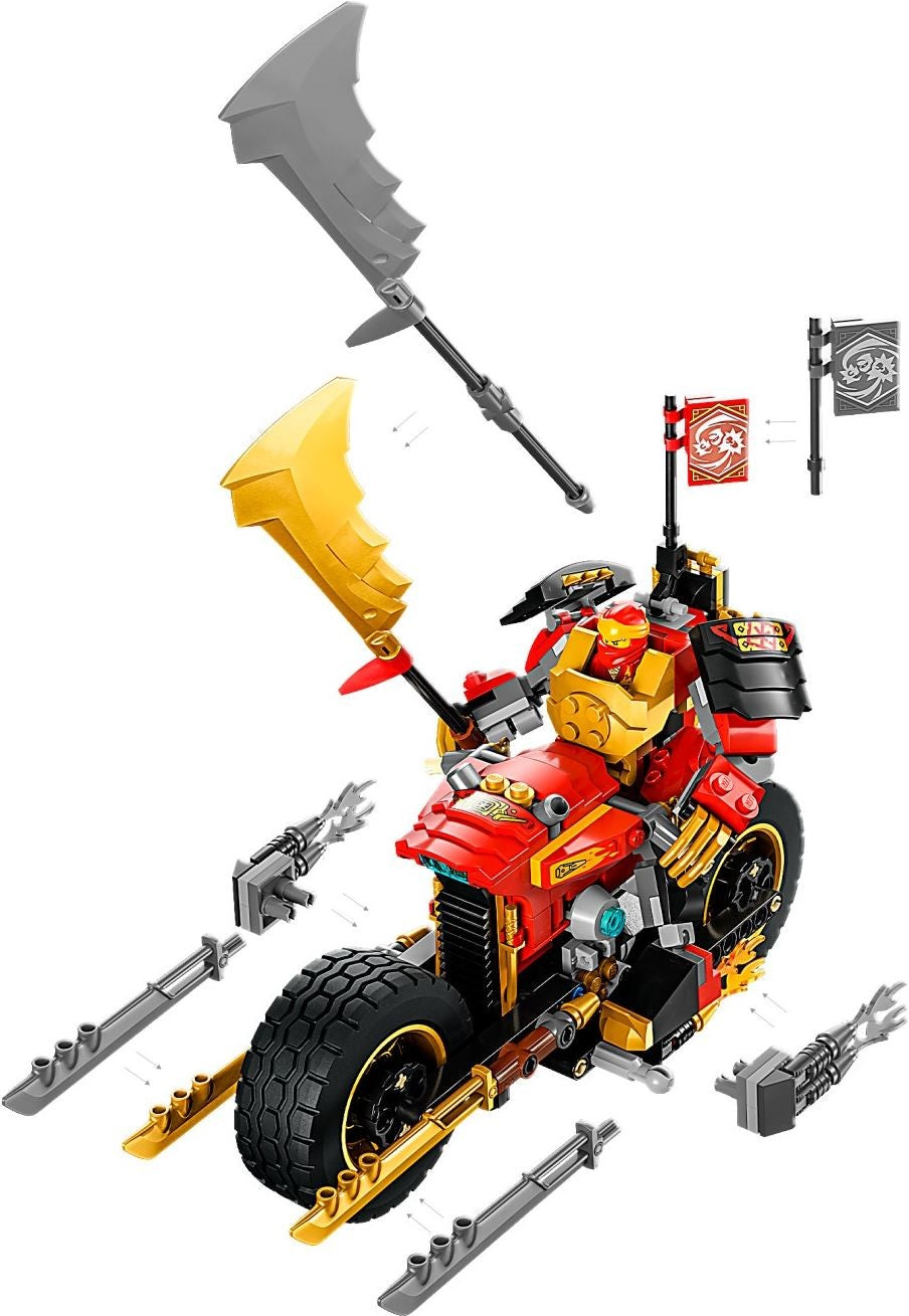 LEGO Ninjago Series 71783 Kai's Mech Rider EVO- Auzzi Store