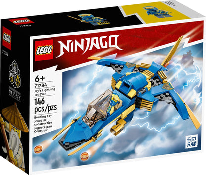 LEGO Ninjago Series 71784 Jay's Lightning Jet EVO- Auzzi Store