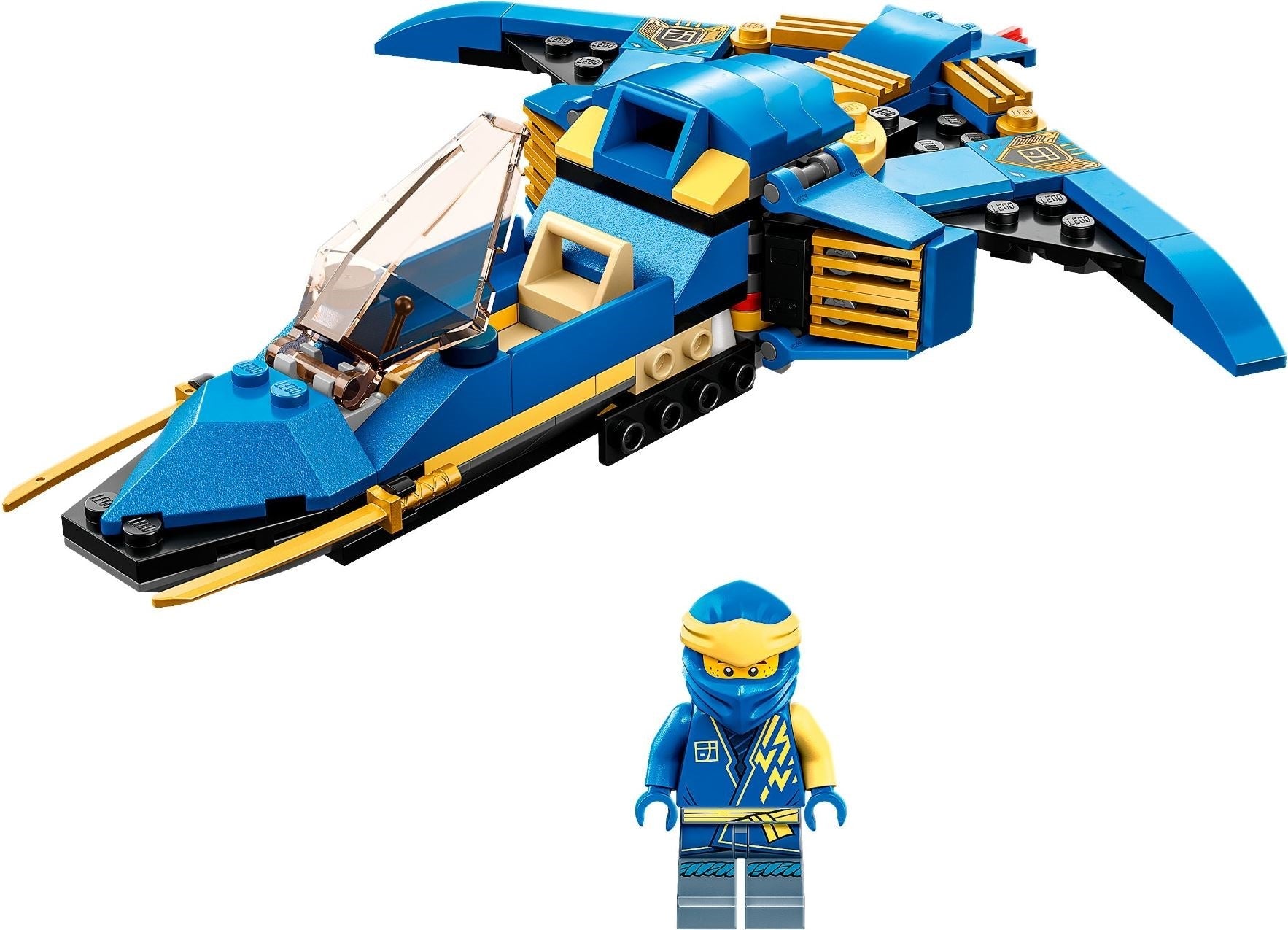 LEGO Ninjago Series 71784 Jay's Lightning Jet EVO- Auzzi Store