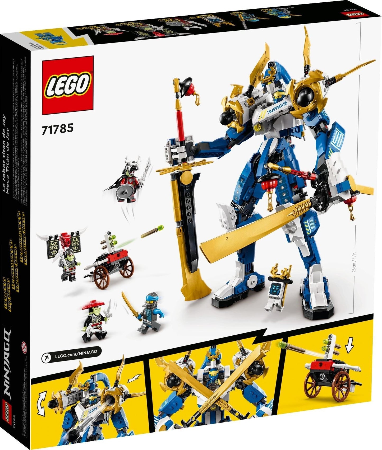 LEGO Ninjago Series 71785 Jay's Titan Mech- Auzzi Store