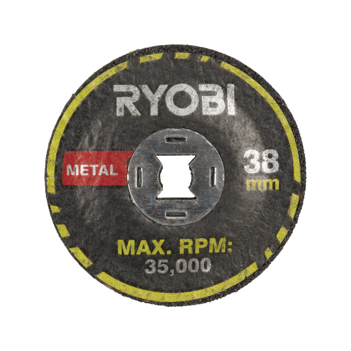 Ryobi Twist Lock Grinding Discs 2 Pack - 38mm - Metal Grinding - 35,000 RPM - SuperSaverAU - view 3